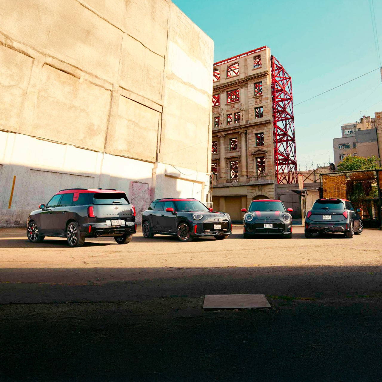 MINI John Cooper Works - Foto de família.